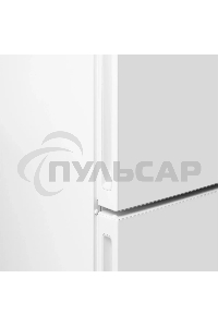 Холодильник Maunfeld MFF200NFWE белый, двухкамерный, 271/106 л, морозилка снизу, Total No Frost