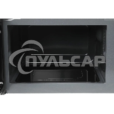 Микроволновая печь Galanz MOS-2402FDS серебристый/черный, 20 л, 800 Вт, переключатели - кнопки/поворотный механизм