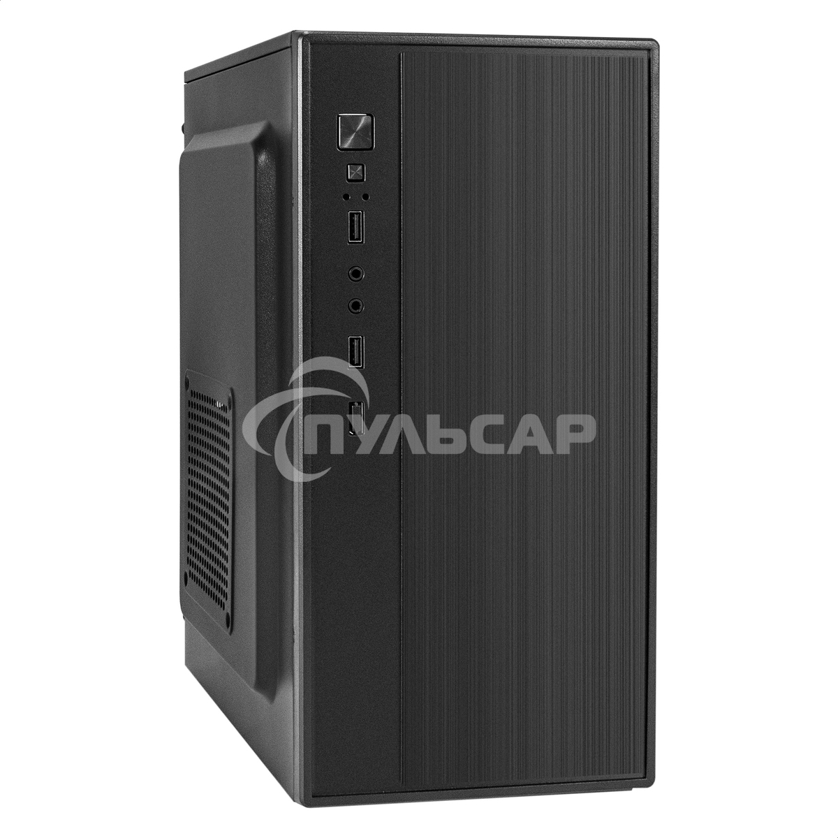 Компьютерный корпус Minitower ExeGate BAA-408-AAA450 (mATX, БП AAA450 с вент. 8см, 2*USB, HD Audio, черный)