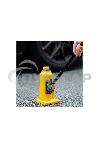 Домкрат бутылочный гидравлический Deli DQ71012 макс.грузоподъемность 12 т