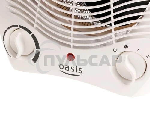 Тепловентилятор Oasis SB-20R белый, 2000 Вт, 20 м2