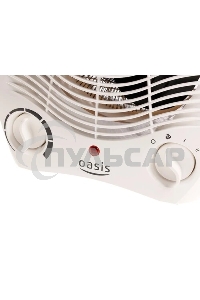 Тепловентилятор Oasis SB-20R белый, 2000 Вт, 20 м2