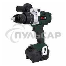 Профессиональный ударный бесщеточный шуруповерт KLPRO KLDM18B-50 (18В, Li-ion-2шт, 5.0А·ч, 60Нм, ручка, З/У-4А,в кейсе)