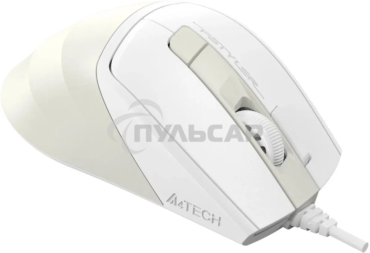 Мышь проводная A4Tech Fstyler FM45S Air бежевый, 2400 dpi, USB, кнопки - 7