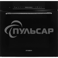 Духовой шкаф электрический Hyundai HMEO 6780 BG черное стекло/серебристый
