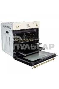 Духовой шкаф электрический Zigmund & Shtain E 141 X бежевый