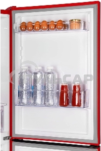 Холодильник Nordfrost NRB 161NF R красный двухкамерный 170/105 л морозилка снизу