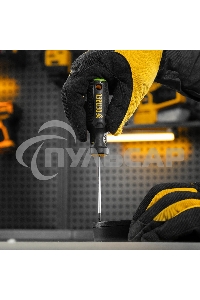 Отвертка Denzel PZ0x75 мм, S2, 3к рукоятка