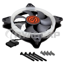 Вентилятор для корпуса CASE FAN GINZZU LED 12RR4