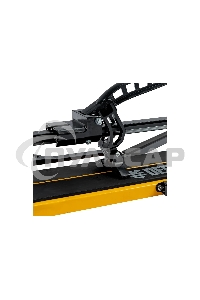 Плиткорез рельсовый 1200х16мм, каретка на подш., стальная станина, усил. рукоятка-пенал Denzel