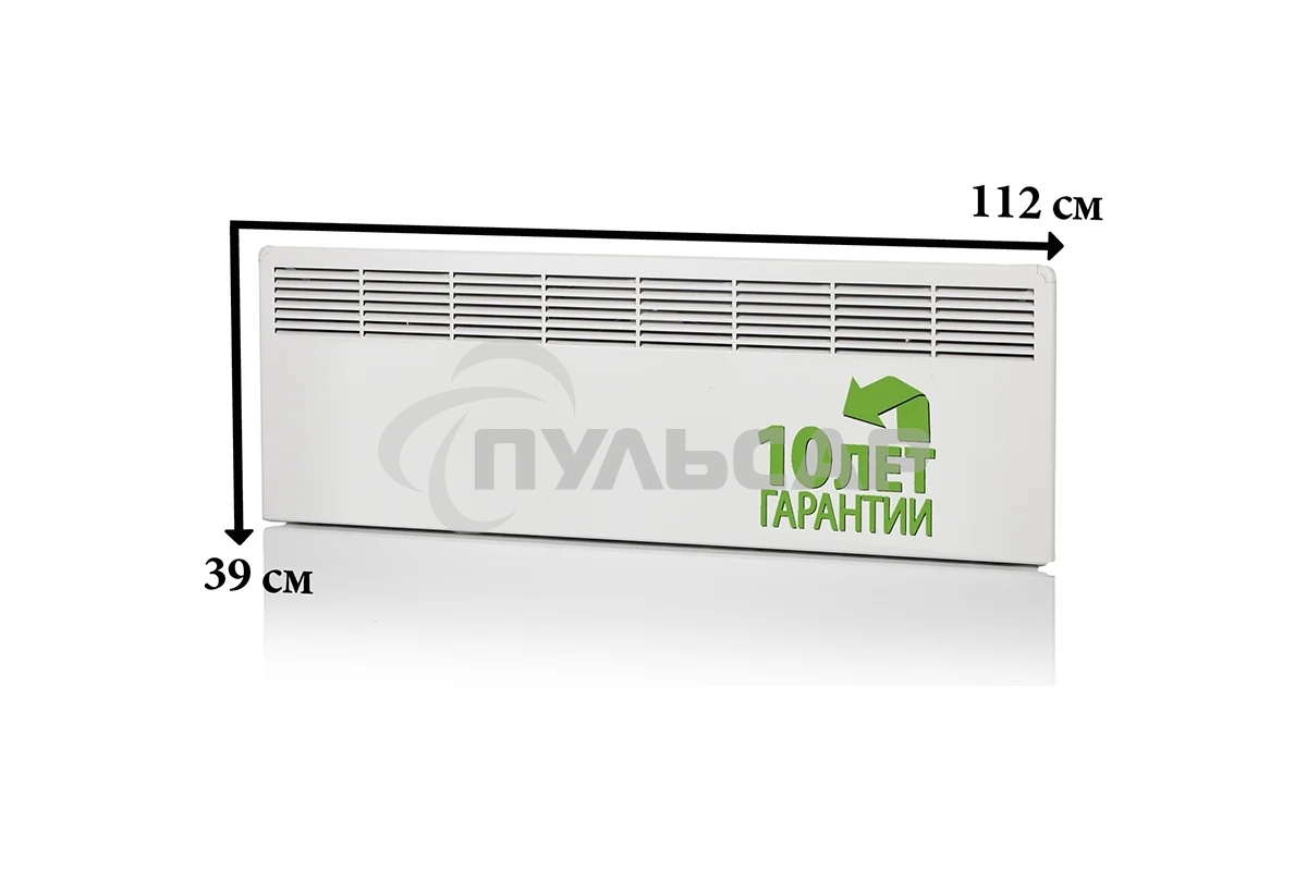 Конвектор ENSTO Lammitin EPHLM15PR белый, 1500 Вт, 24 м2, термостат