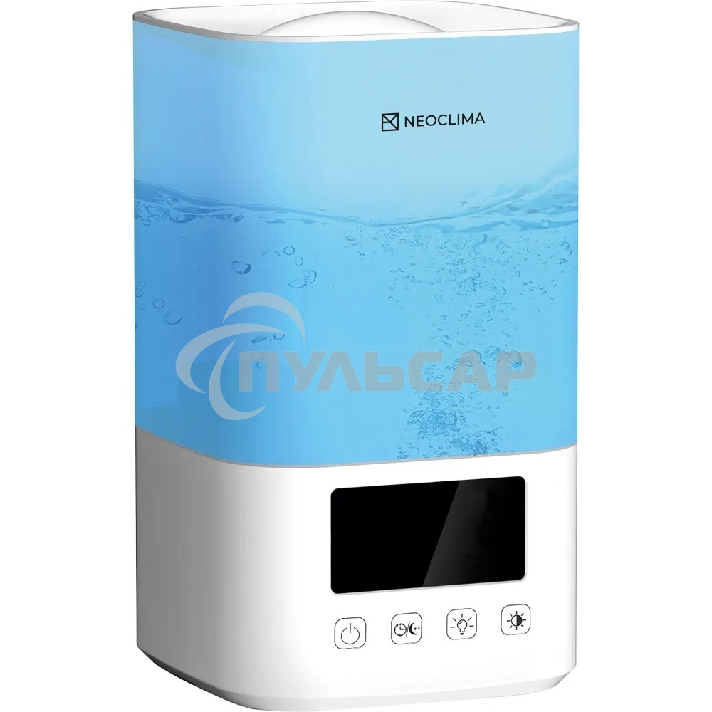 Увлажнитель воздуха ультразвуковой Neoclima Vision LED 2.5L, объем 2.5л, LED, сенсор белый