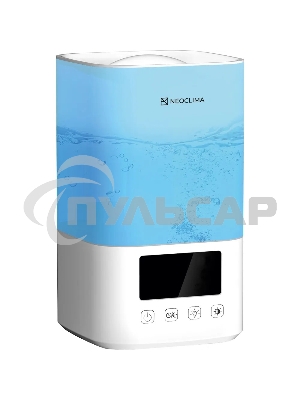 Увлажнитель воздуха ультразвуковой Neoclima Vision LED 2.5L, объем 2.5л, LED, сенсор белый