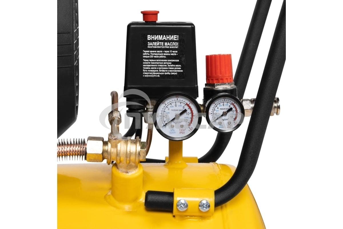 Компрессор воздушный поршневой масляный Ballu BCD-50-400 желтый