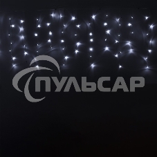 Гирлянда светод. Funray Бахрома IC-72W, 1.6*0.7м, 72 LED, хол.бел., IP20, прозрачный шнур 1,5м