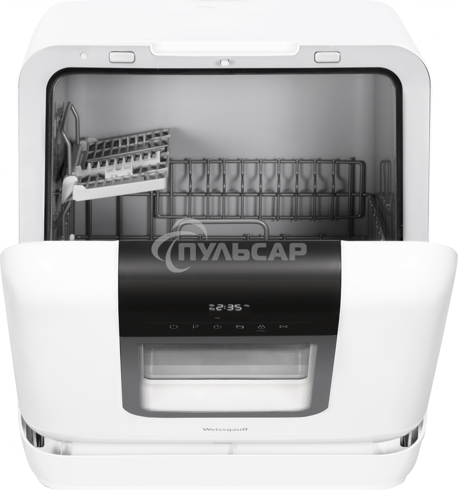 Посудомоечная машина Weissgauff TDW 4037 D, белый, 46.5 см, 3 компл., 58 дБ, класс A