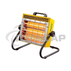 Обогреватель инфракрасный Ballu BIH-LM-1.5-R желтый, кварцевый, 1500 Вт, 25 м2