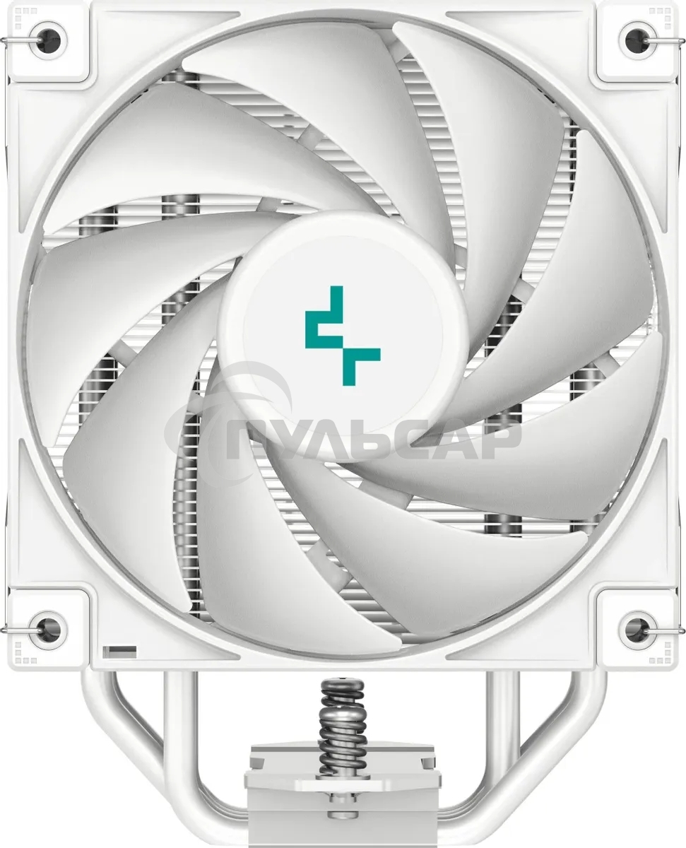 Кулер для процессора DEEPCOOL AK400 WH белый, 120 мм, алюминий/медь, 1850 об/мин, 29 дБ, 4 pin, 220 Вт, 155 мм