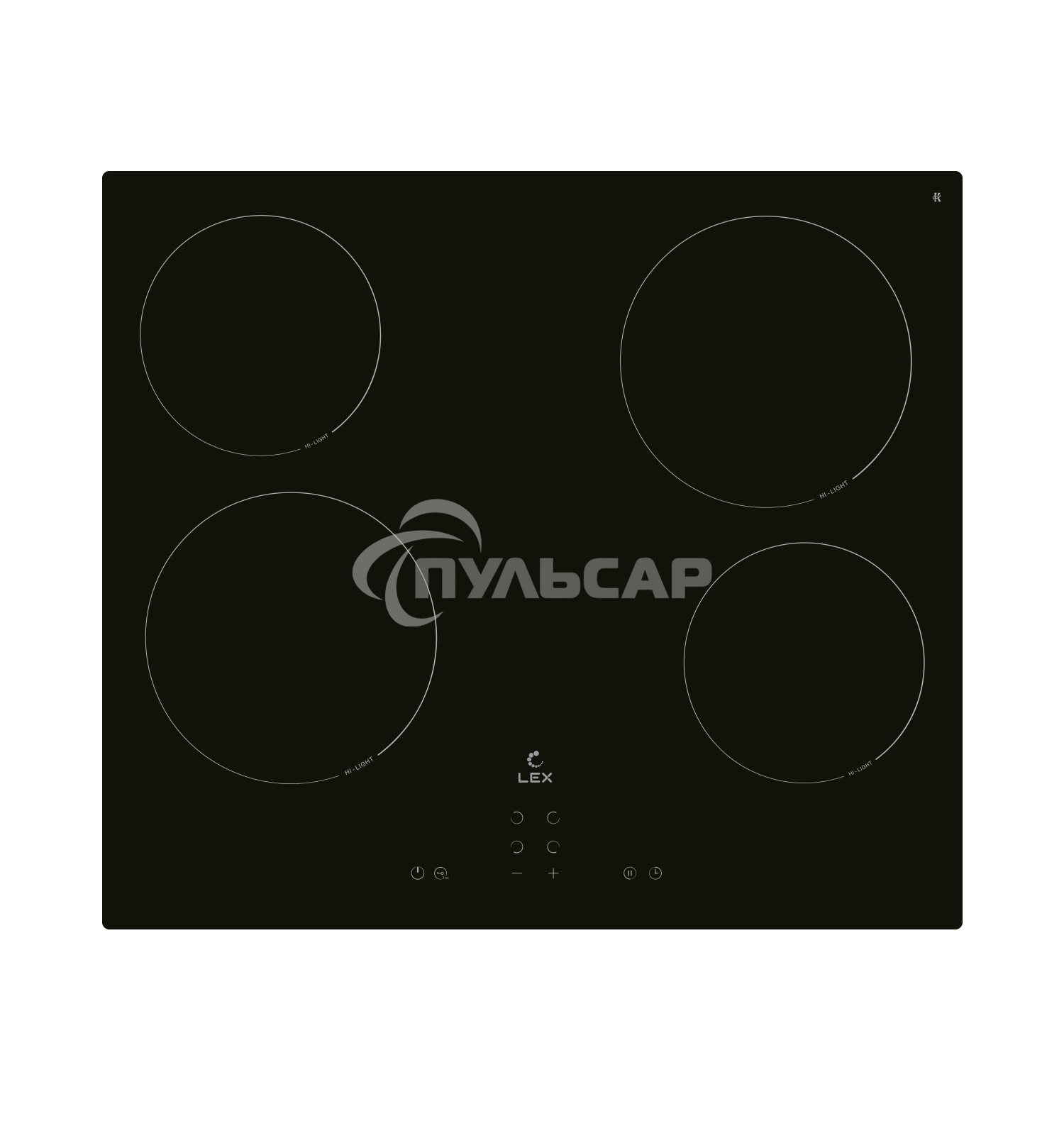 Варочная поверхность LEX EVH 640B BL