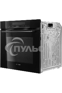 Духовой шкаф электрический Hyundai HMEO 6780 BG черное стекло/серебристый