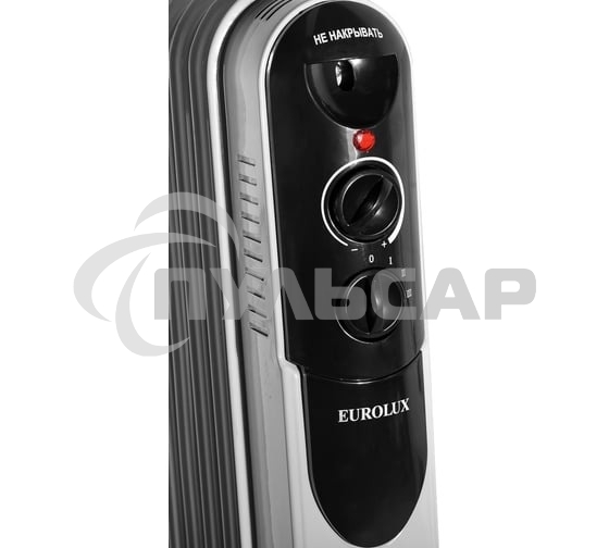 Обогреватель масляный EUROLUX ОМПТ-EU-7Н (7 секций) белый, 1500 Вт, 20 м2, термостат 67/3/18