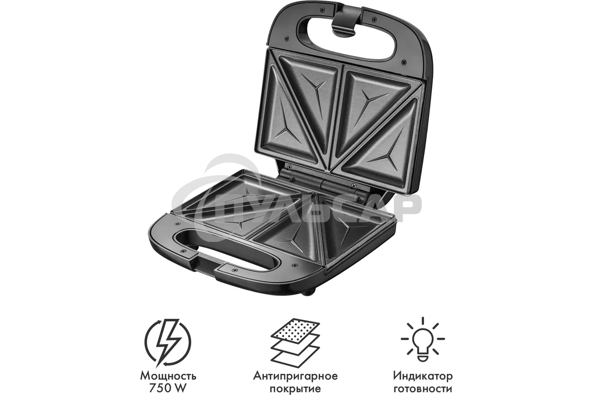 Сэндвичница Atlanta ATH-1057 черный