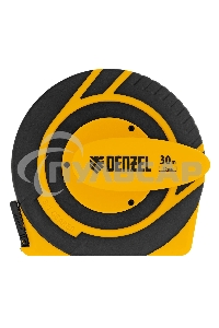 Рулетка геодезическая Denzel 30 м х 15 мм, закрытый корпус, фиберглассовая лента