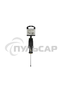 Отвертка Denzel PZ0x75 мм, S2, 3к рукоятка