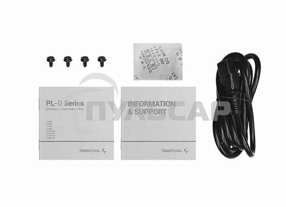 Блок питания Deepcool / GamerStorm PL750D, 750Вт, 80 PLUS Bronze, 120мм, черный