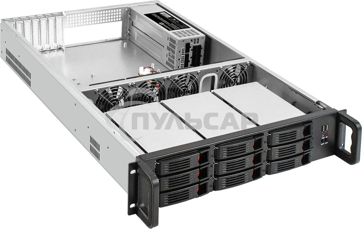 Корпус для сервера монтируемый в стойку ExeGate Pro 2U650-HS09 RM 19