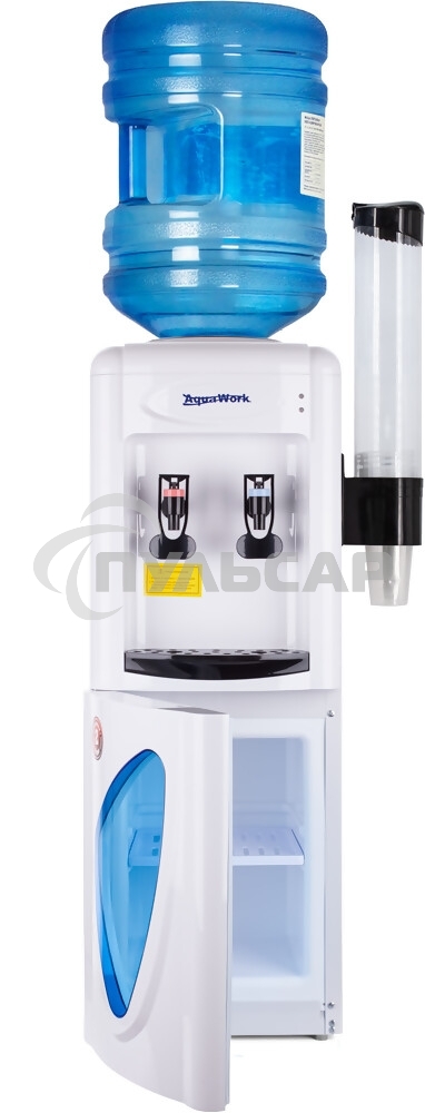 Кулер Aqua Work 0.7LKR напольный белый/черный