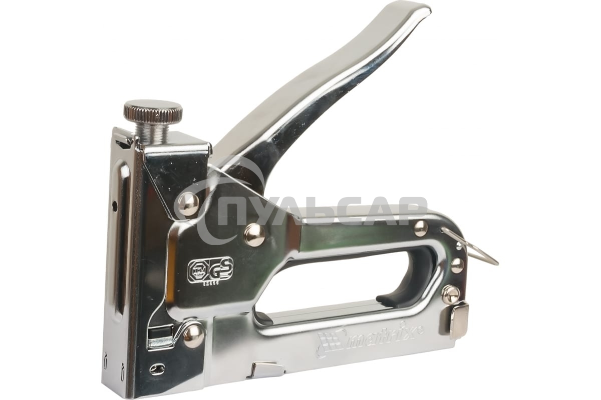 Степлер Matrix мебельный регулируемый тип скобы 53 414мм master