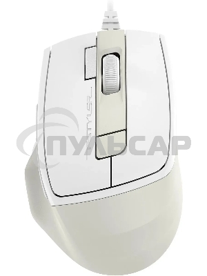 Мышь проводная A4Tech Fstyler FM45S Air бежевый, 2400 dpi, USB, кнопки - 7
