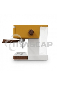 Кофеварка эспрессо BQ CM2006 желтый, исп. кофе - молотый, 1.7 л, 850 Вт, 20 бар