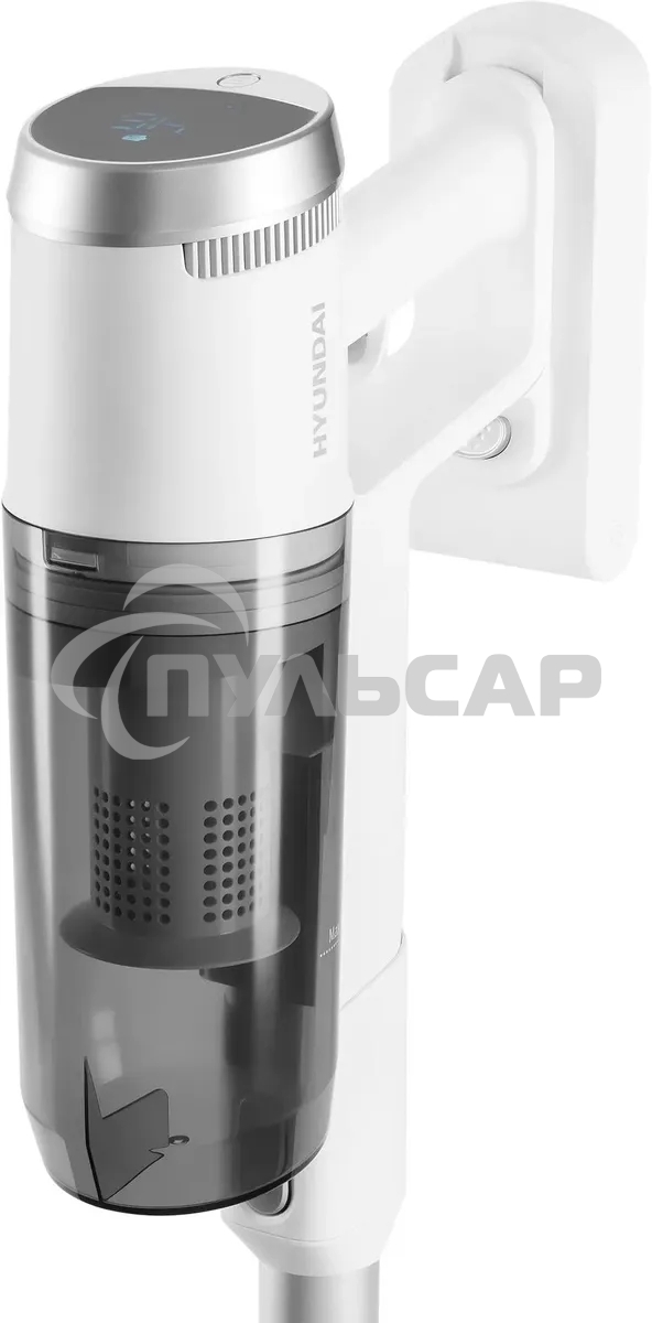 Пылесос ручной Hyundai HYV-S5550 400Вт белый/серебристый