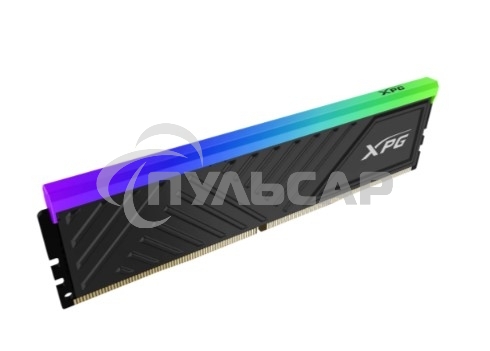 Оперативная память XPG Spectrix D35G RGb, 32Gb (1x32Gb), DDR4, 3200MHz, CL16, DIMM, с радиатором, RGb, черный