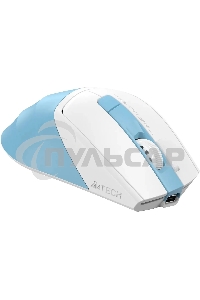 Мышь беспроводная A4Tech Fstyler FG45CS Air2 голубой/белый, 2000 dpi, радиоканал, USB, кнопки - 7