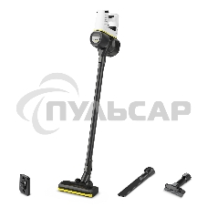 Пылесос вертикальный/ручной Karcher VC 4 Cordless myHome белый/серый, питание от аккумулятора, 140 Вт, уборка сухая, пылесборник 0.65 л, работа от АКБ max - 30 мин Пылесос вертикальный/ручной Karcher VC 4 Cordless myHome белый/серый, питание от аккумулятора, 140 Вт, уборка сухая, пылесборник 0.65 л, работа от АКБ max - 30 мин