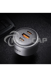 Автомобильное зарядное устройство Aukey Pathfinder 100W серый ACC-CC-P3