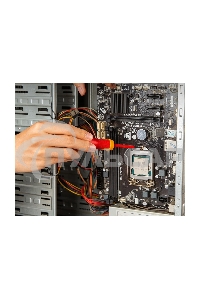 Диэлектрическая крестовая отвертка Deli DL513060 PH0х60мм сталь Cr-V, сертификат VDE для работ под напряжением до 1000 В