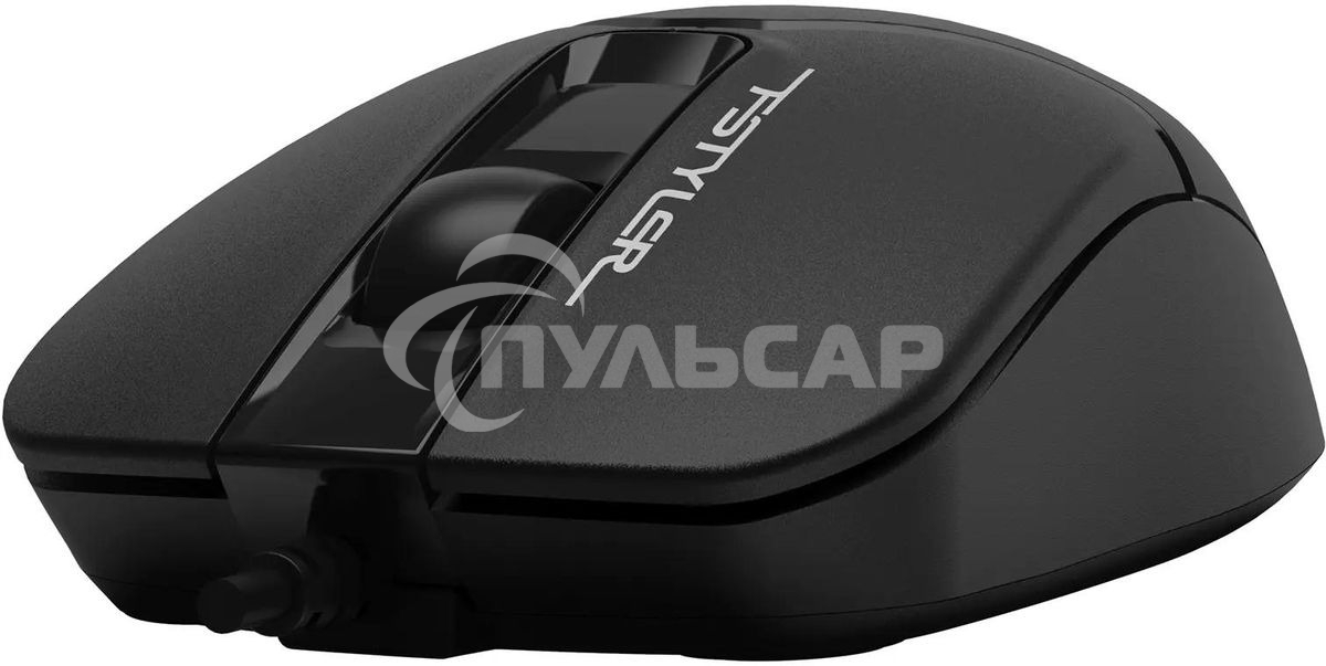 Мышь проводная A4Tech Fstyler FM12S черный, 1200 dpi, USB, кнопки - 3