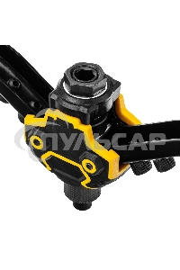 Заклепочник двуручный Denzel заклепки 2,4-3,2-4,0-4,8-6,4 мм