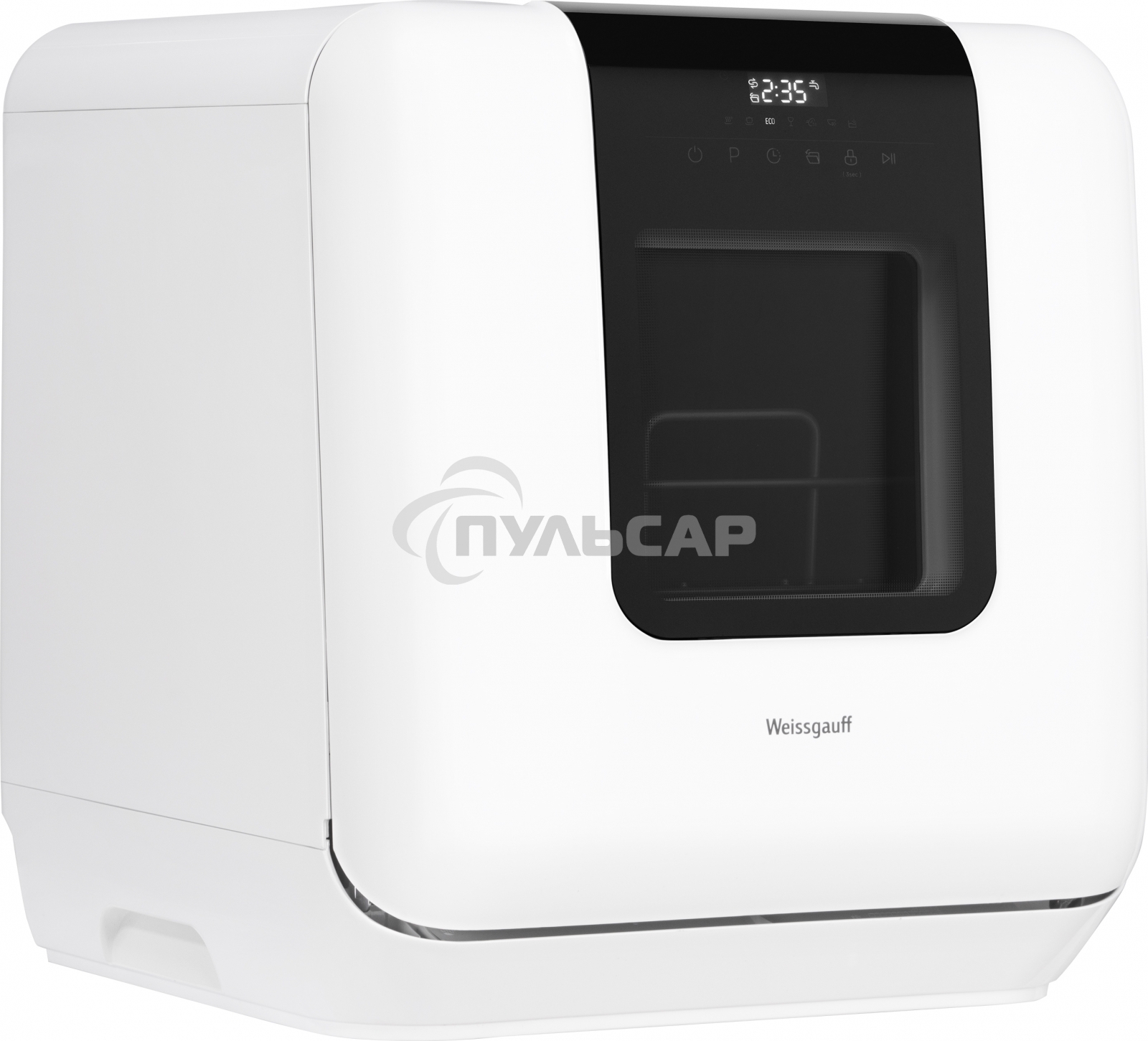 Посудомоечная машина Weissgauff TDW 4037 D, белый, 46.5 см, 3 компл., 58 дБ, класс A
