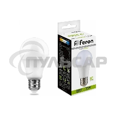 Лампа светодиодная Feron LB-91 7W 230V E27 4000K A60