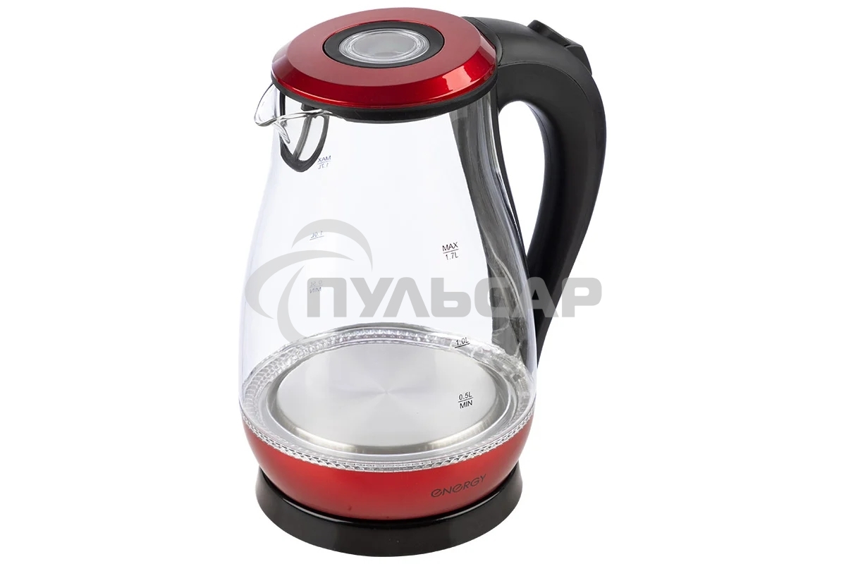Чайник электрический ENERGY E-204 красный (164140)
