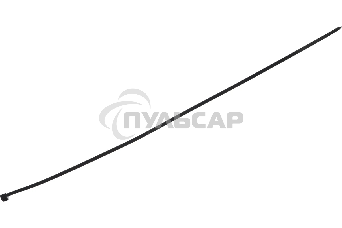 Нейлоновые стяжки FORTISFLEX КСС 4х370 черный 100 штук 49414