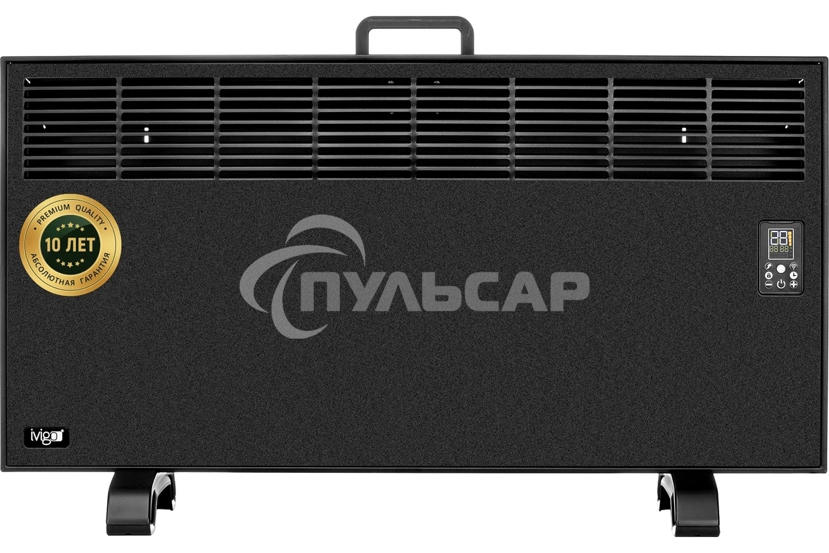 Электрический конвектор iVigo EPK4590P20 2000 Вт Черный, WI-FI