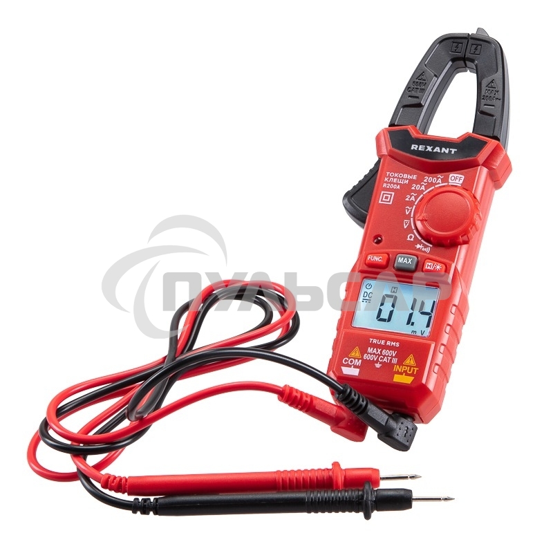 Токовые клещи Rexant R200A 13-3201