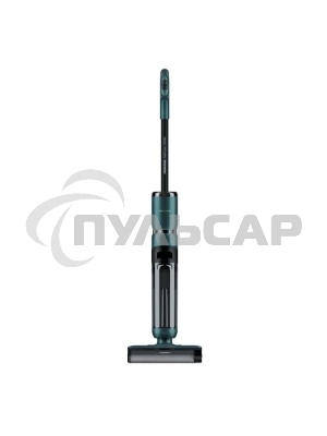 Пылесос вертикальный Redmond VH-1332, бирюзовый, 12 Вт, уборка сухая/влажная, пылесборник 0.45 л, работа от АКБ max 35 мин