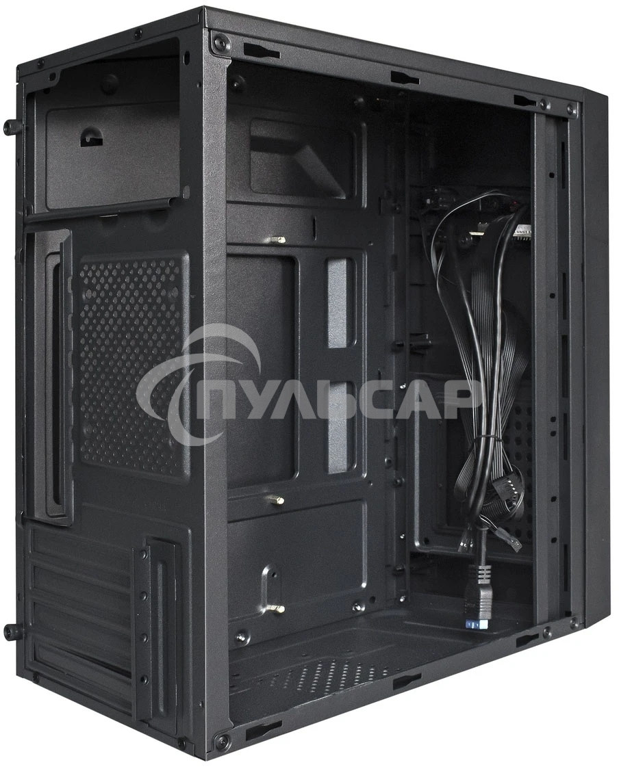 Компьютерный корпус Minitower ExeGate BAA-109U2-AA500 (mATX, БП AA500 с вент. 8см, 2*USB+2*USB 3.0, аудио, черный)